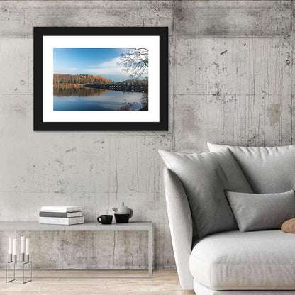 Tranquil Lake Vyrnwy Wall Art