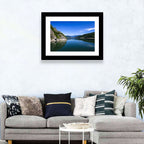 Calm Mountain Lake Reflection Wall Art