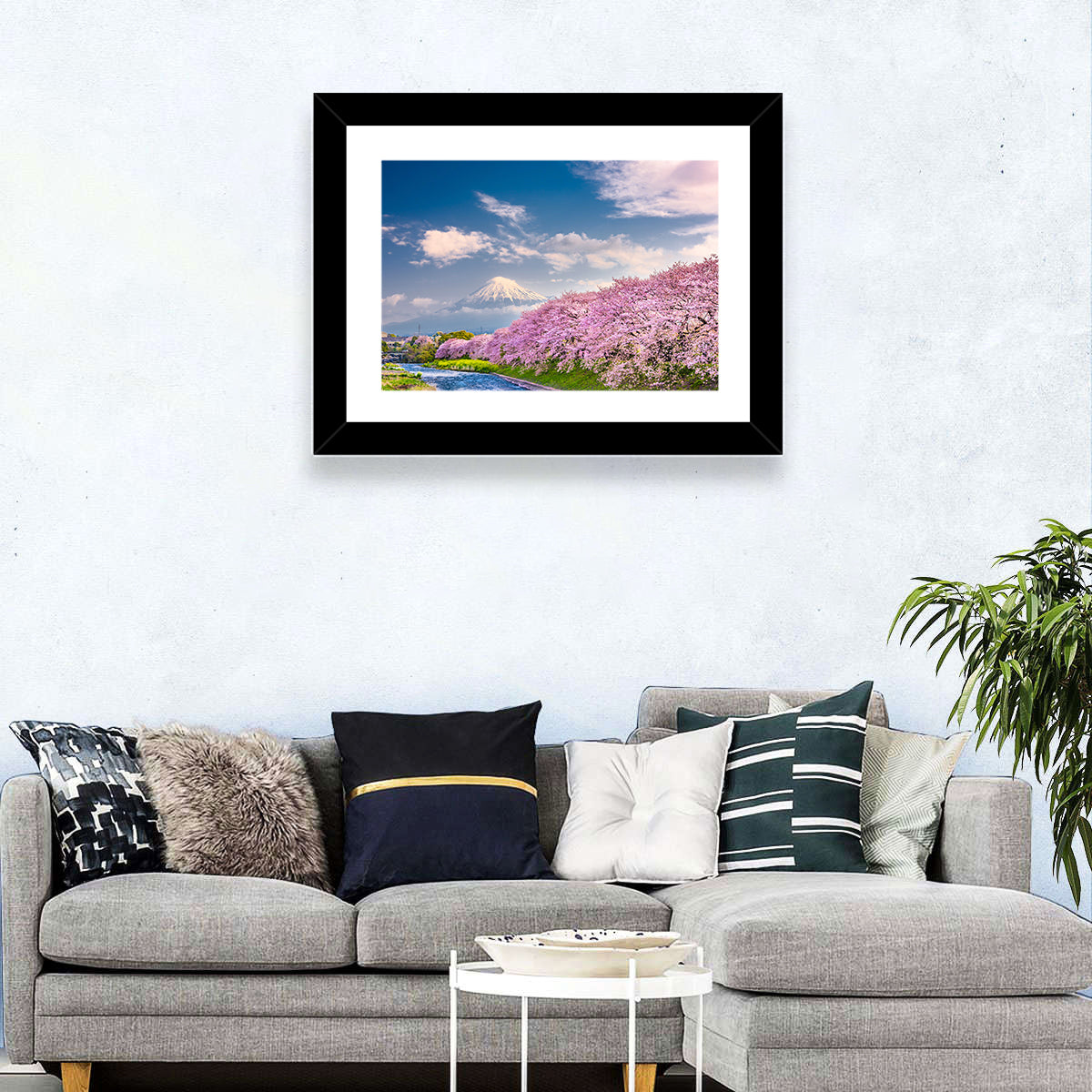 Mt Fuji Spring Wall Art