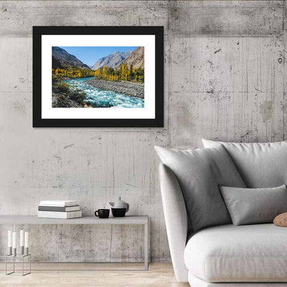 Gilgit River Pakistan Wall Art