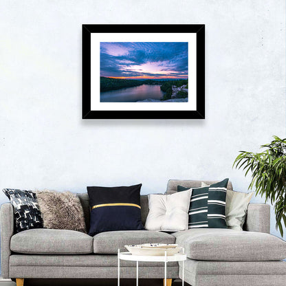 Lake Minnewaska Sunset Wall Art
