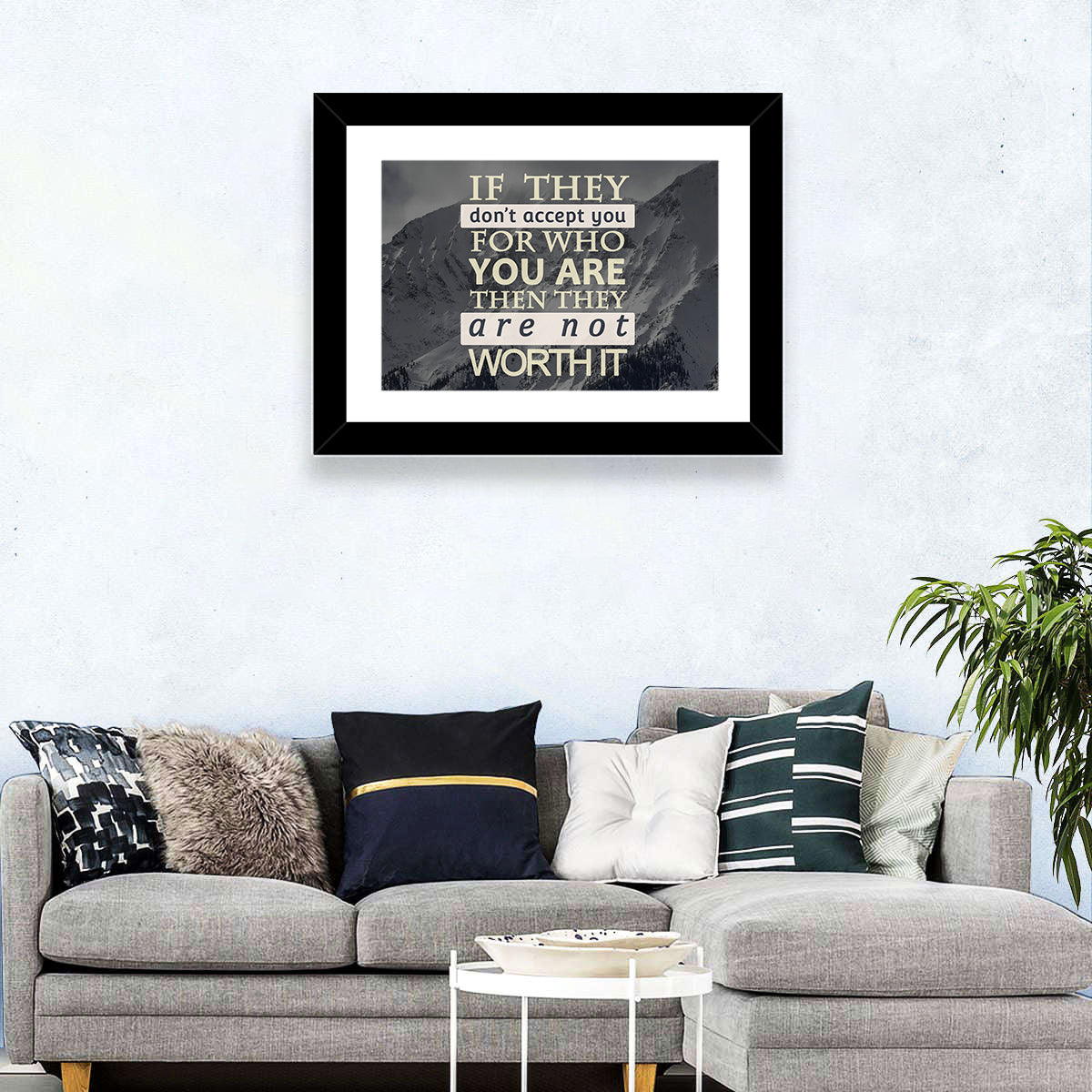 They Are Not Worth It Wall Art