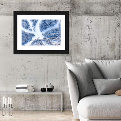 Ski Resort Aerial Wall Art