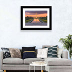 Washington Monument at Dusk Wall Art