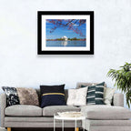 Thomas Jefferson Memorial with Cherry Blossoms Wall Art