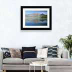 Pyramid Mountain Reflection Wall Art