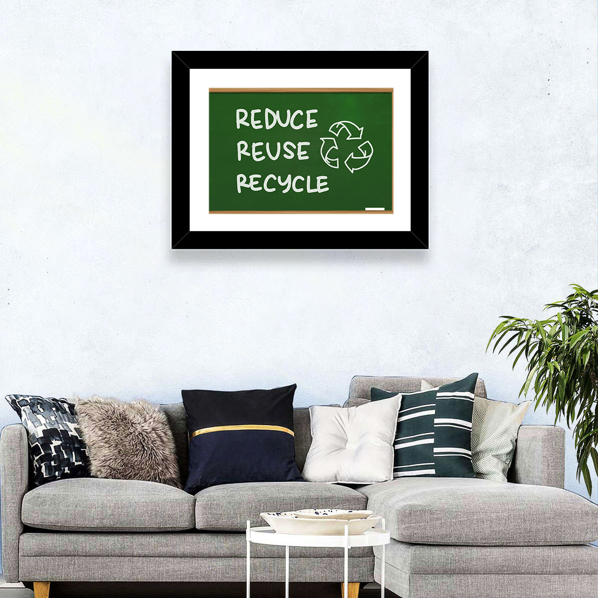 Reduce - Reuse - Recycle Wall Art