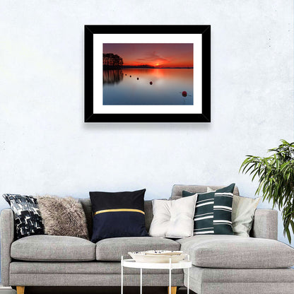 Lake Lanier Sunset Wall Art