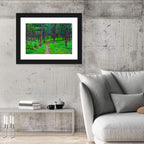 Lush Virginia Forest Trail Wall Art