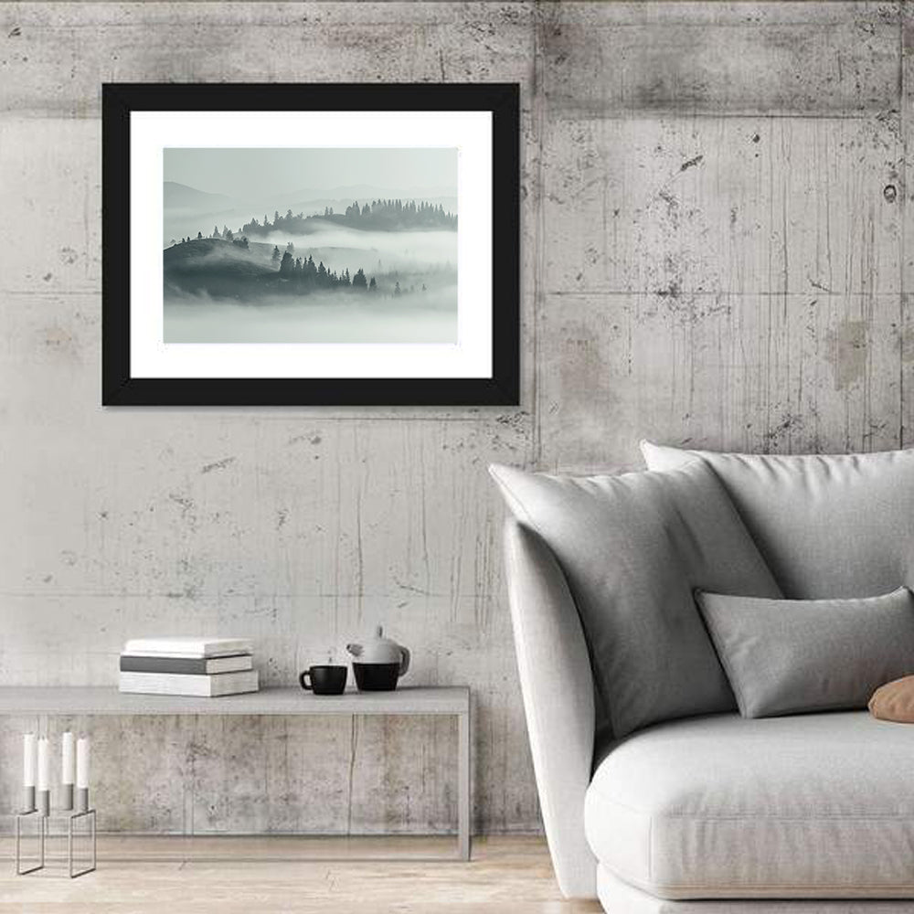 Carpathian Morning Mist Wall Art