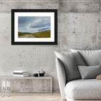 Montana Road Through Golden Hills Wall Art