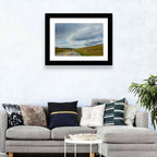 Montana Road Through Golden Hills Wall Art