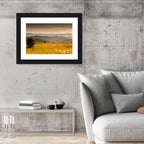 Golden Hour Countryside Hills Wall Art