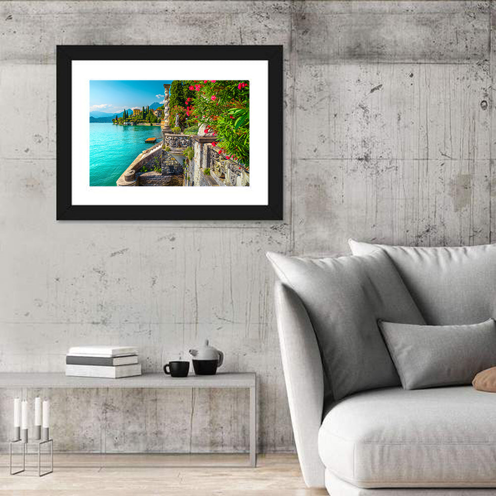 Villa Monastero Garden, Lake Como Wall Art