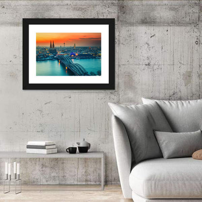 Hohenzollern Bridge Wall Art