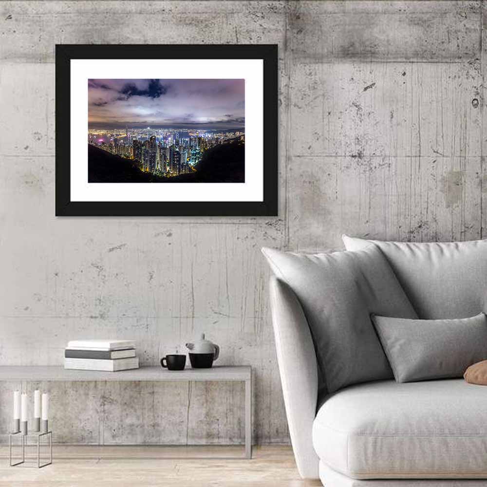 Hong Kong Cityscape Wall Art