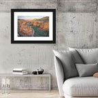Charyn Canyon at Golden Hour Wall Art