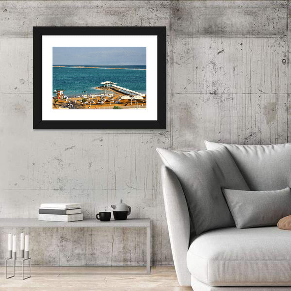 Dead Sea Boardwalk Wall Art
