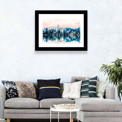 Victoria Harbour Sketch Wall Art