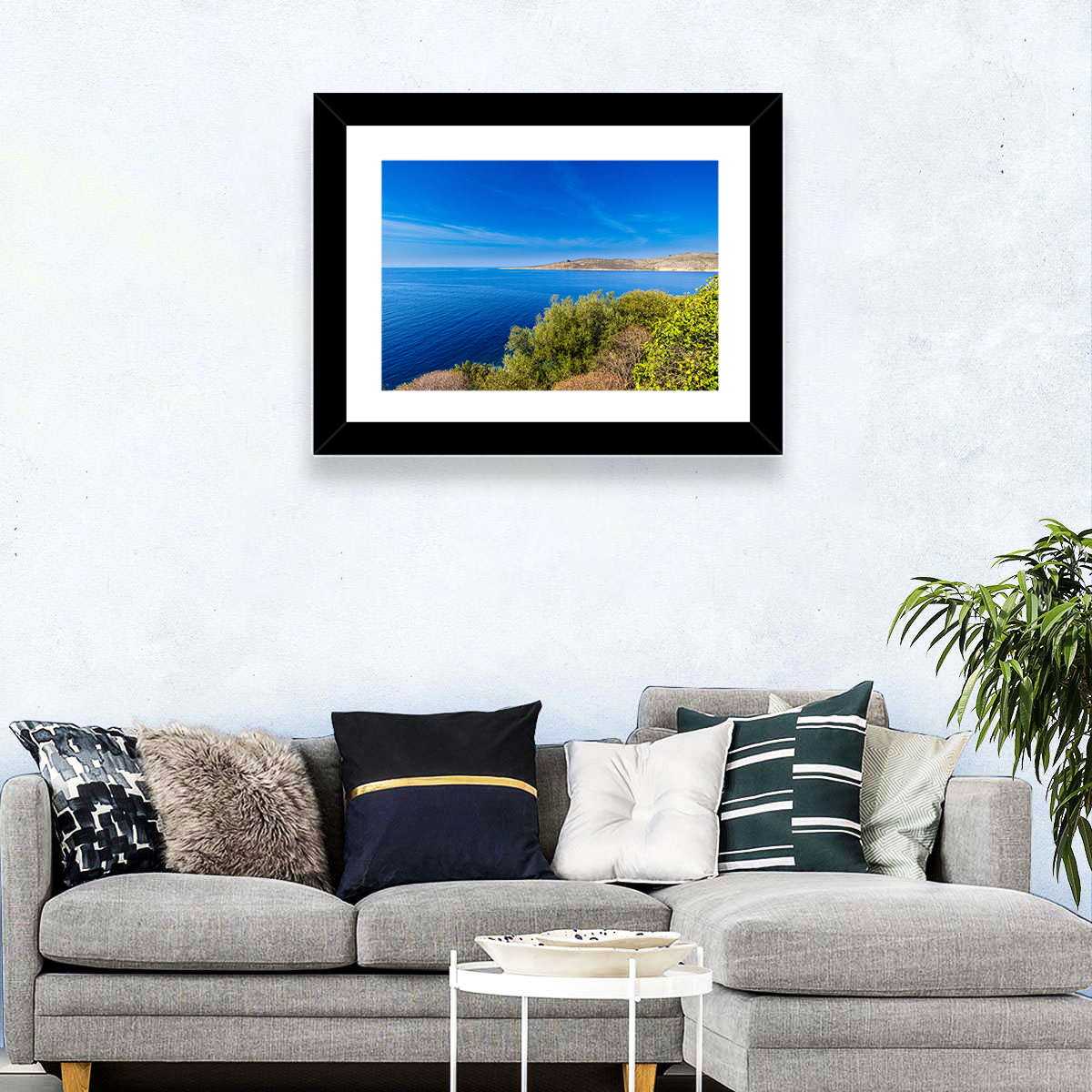 Albanian Coast Wall Art