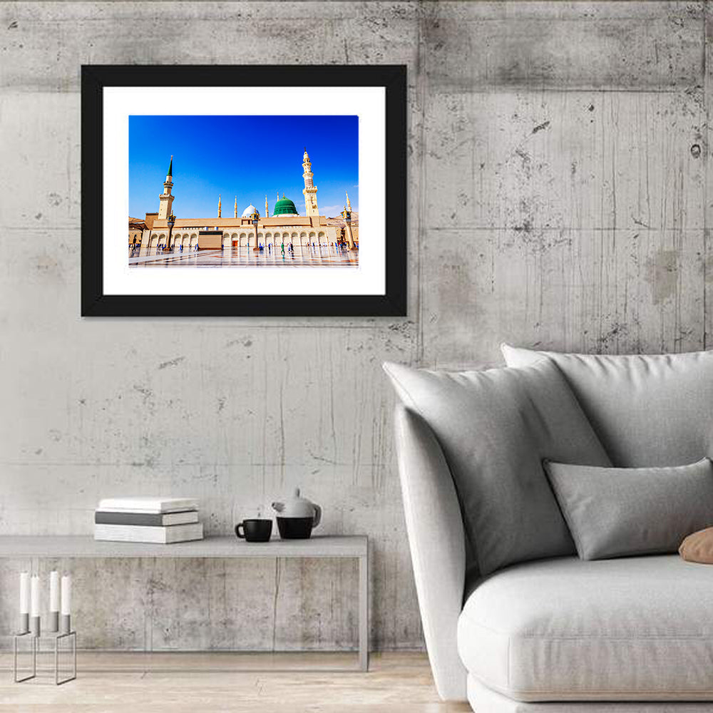 Al-masjid An-nabawi, Medina Wall Art in a room, landscape