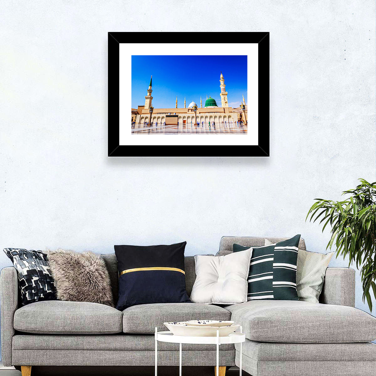 Al-masjid An-nabawi, Medina Wall Art in a room, landscape