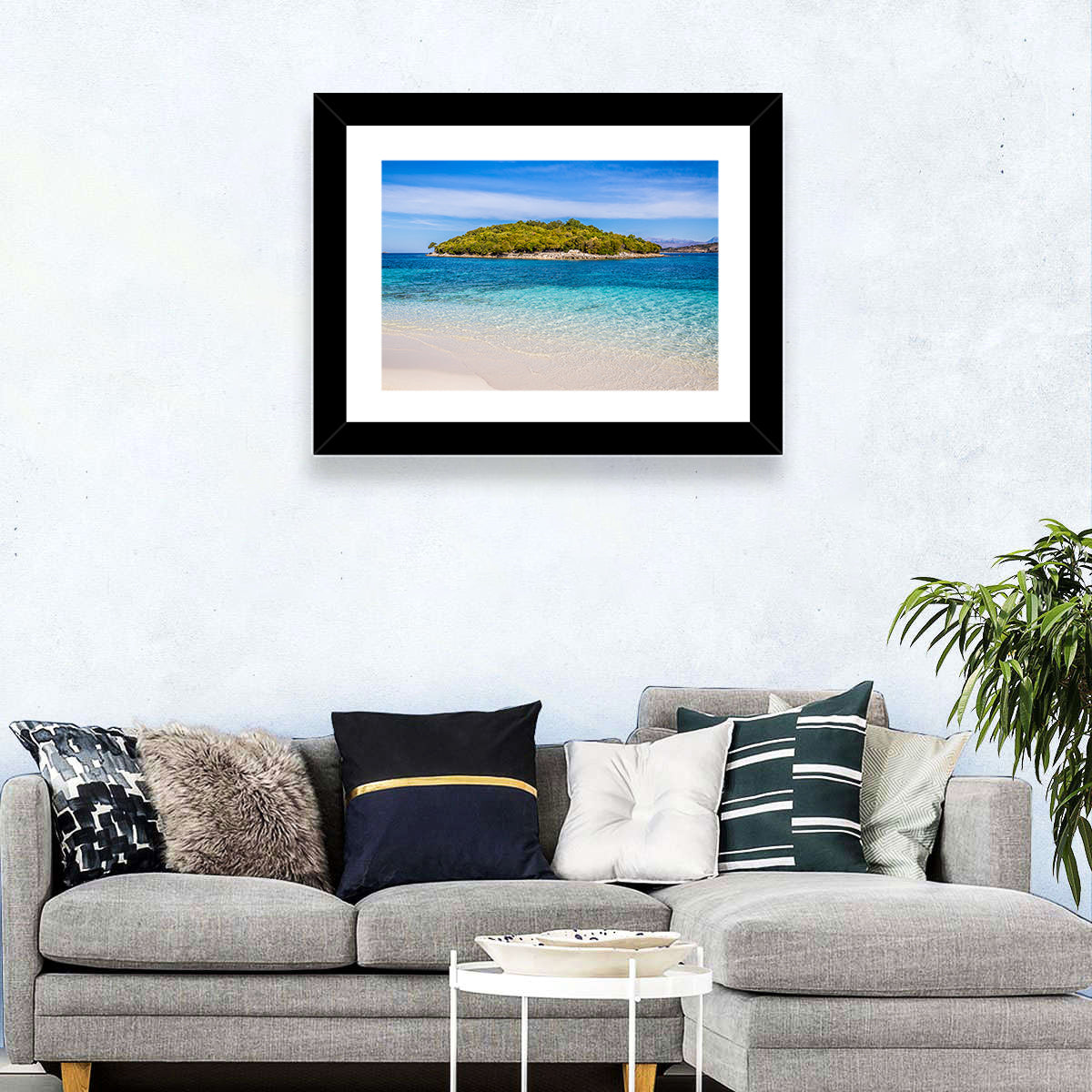 Butrint Beach Wall Art