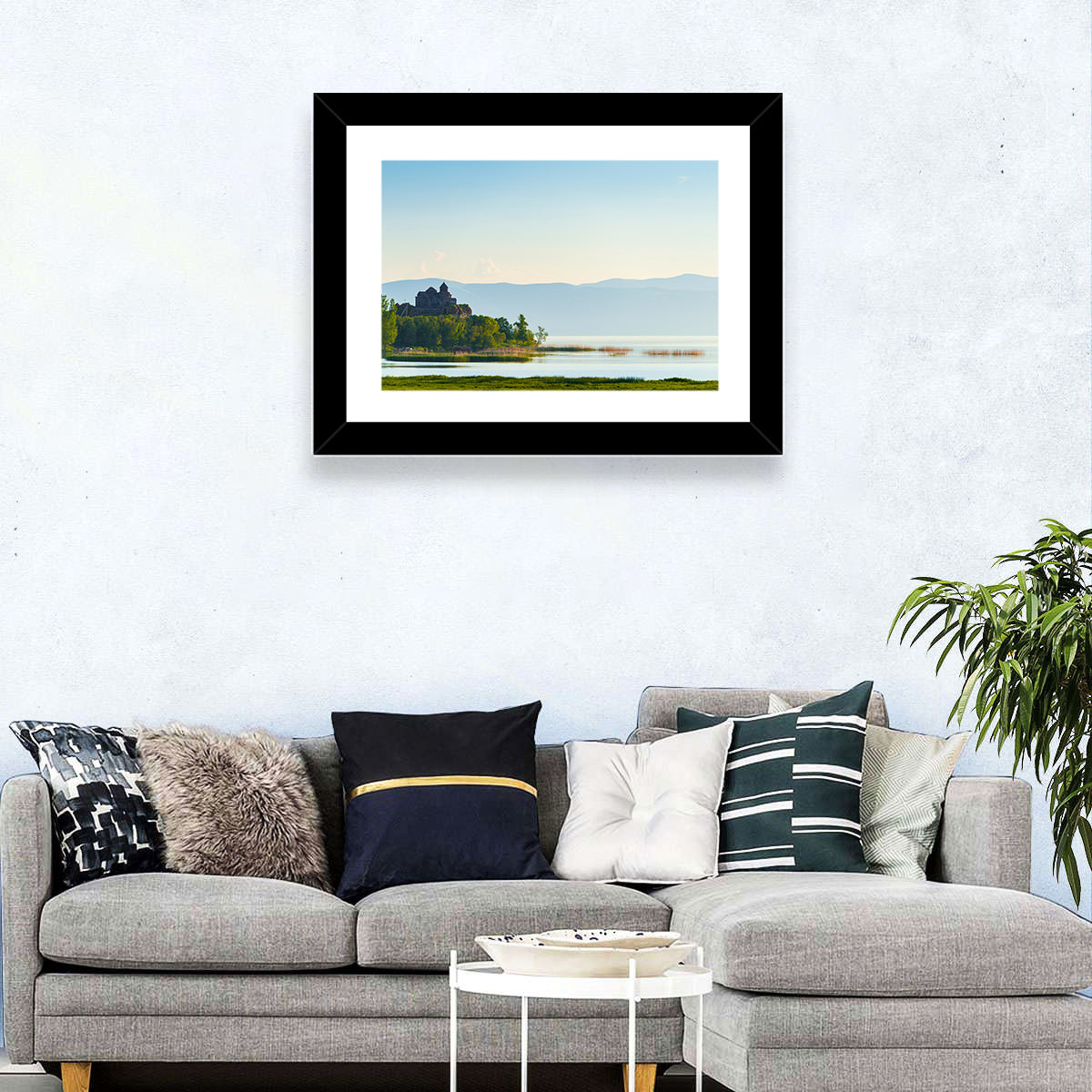 Sevanavank on Lake Sevan Wall Art