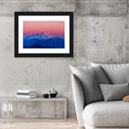 Mount Baker Alpenglow Wall Art