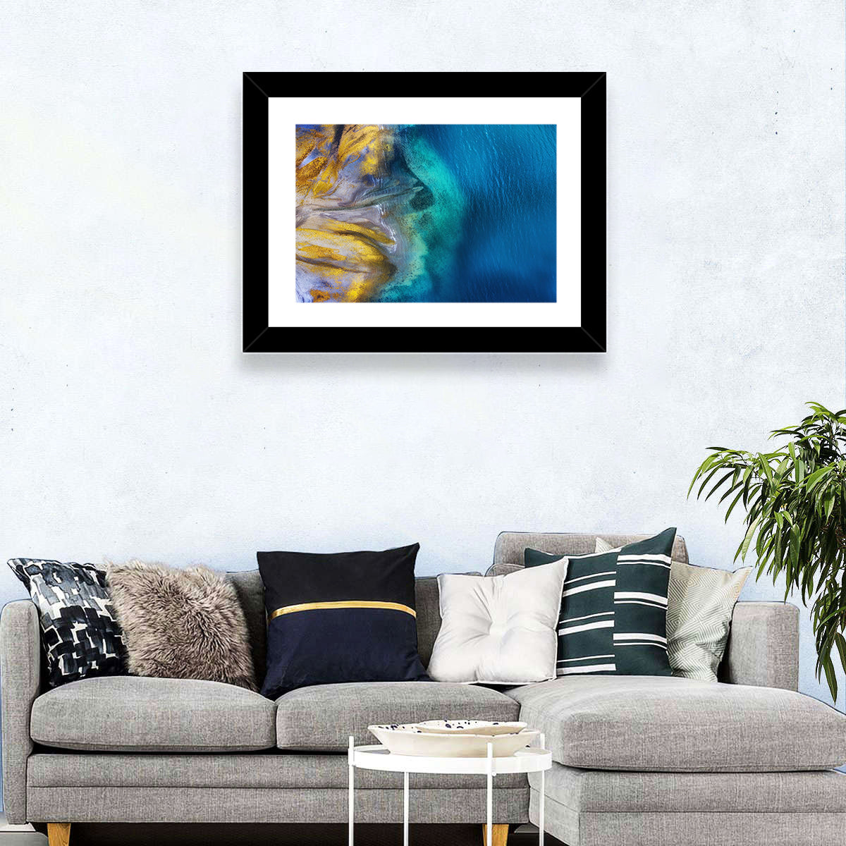Abstract Beach Wall Art