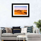 Golden Sahara Dunes Wall Art