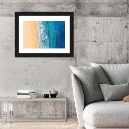 Iceland Sea Beach Wall Art