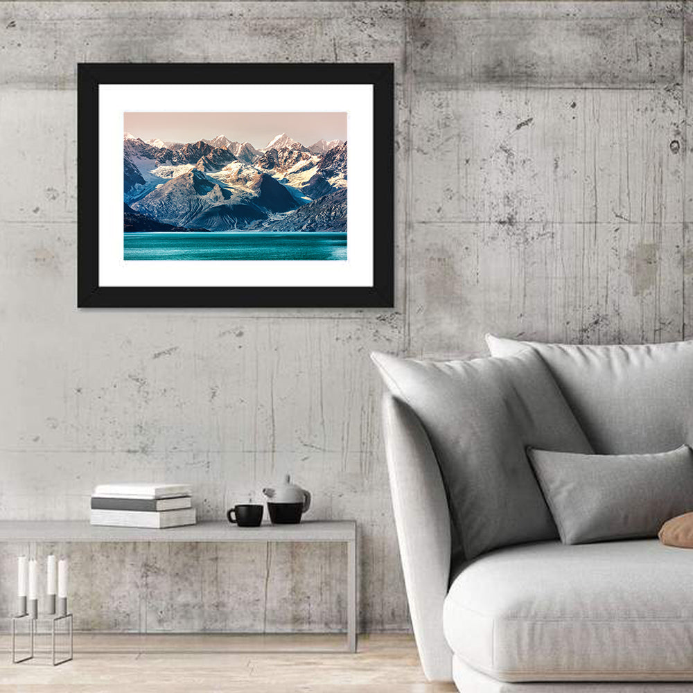 Glacier Bay Turquoise Waters Wall Art