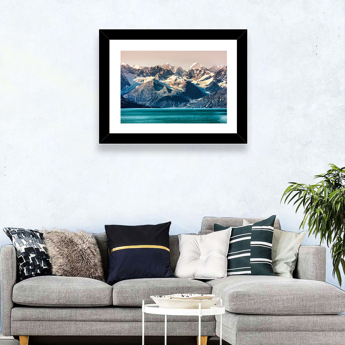 Glacier Bay Turquoise Waters Wall Art