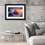 Secret Beach Sunset, Oregon Wall Art