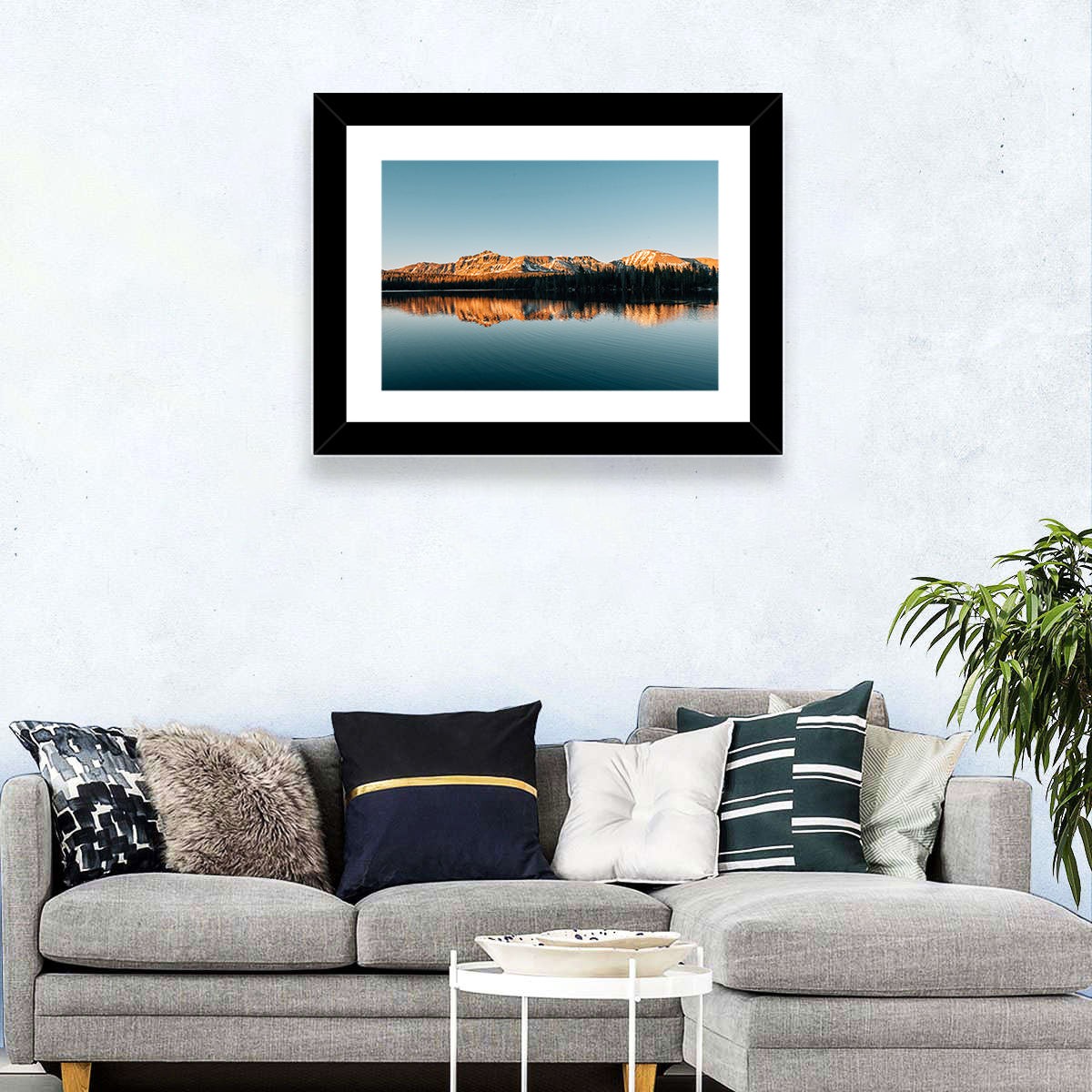 Mirror Lake Reflection, Uinta Mountains Wall Art