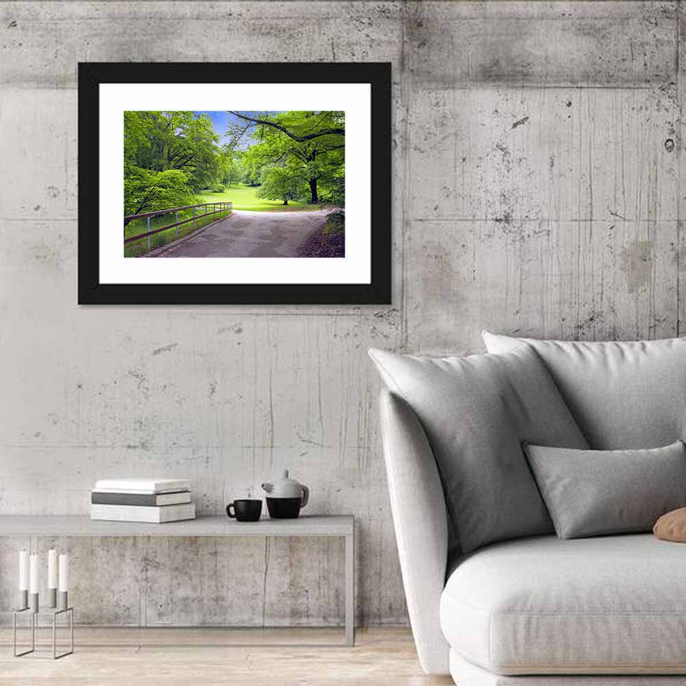 Scenic Summer Park Wall Art