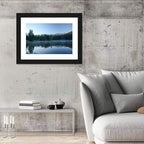 Sylvan Lake Morning Mist Wall Art