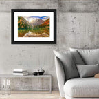 Lago Di Braies Sunrise Wall Art