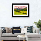 St Johann Church, Santa Maddalena Wall Art