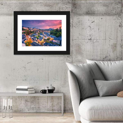 Luxembourg Cityscape Wall Art