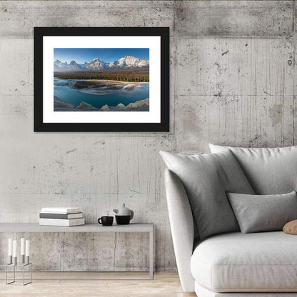 River in Jasper National Park Wall Art