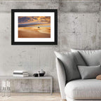 Sahara Camel Rider at Sunset Wall Art