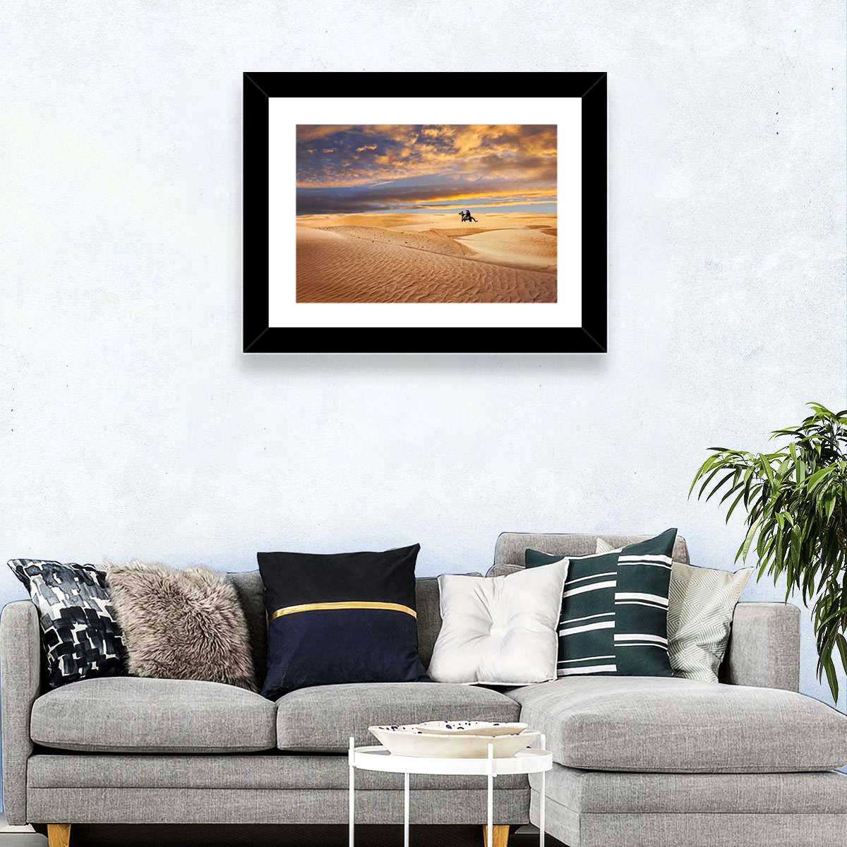 Sahara Desert Rider Wall Art