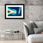 Zlatni Rat Beach Aerial, Bol Croatia Wall Art