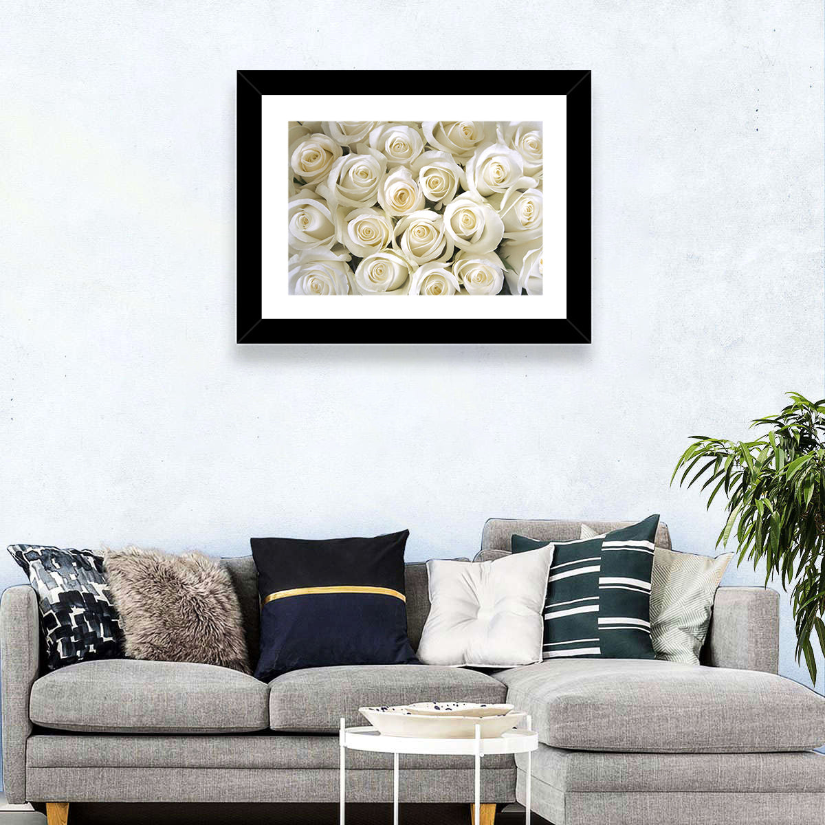 Silky Roses Wall Art