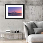 Mount Fuji Over Lake Kawaguchi Wall Art