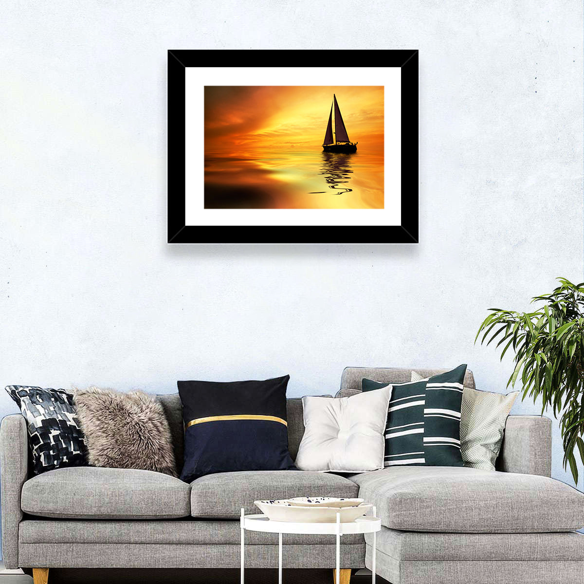 Sailing Boat Wall Art