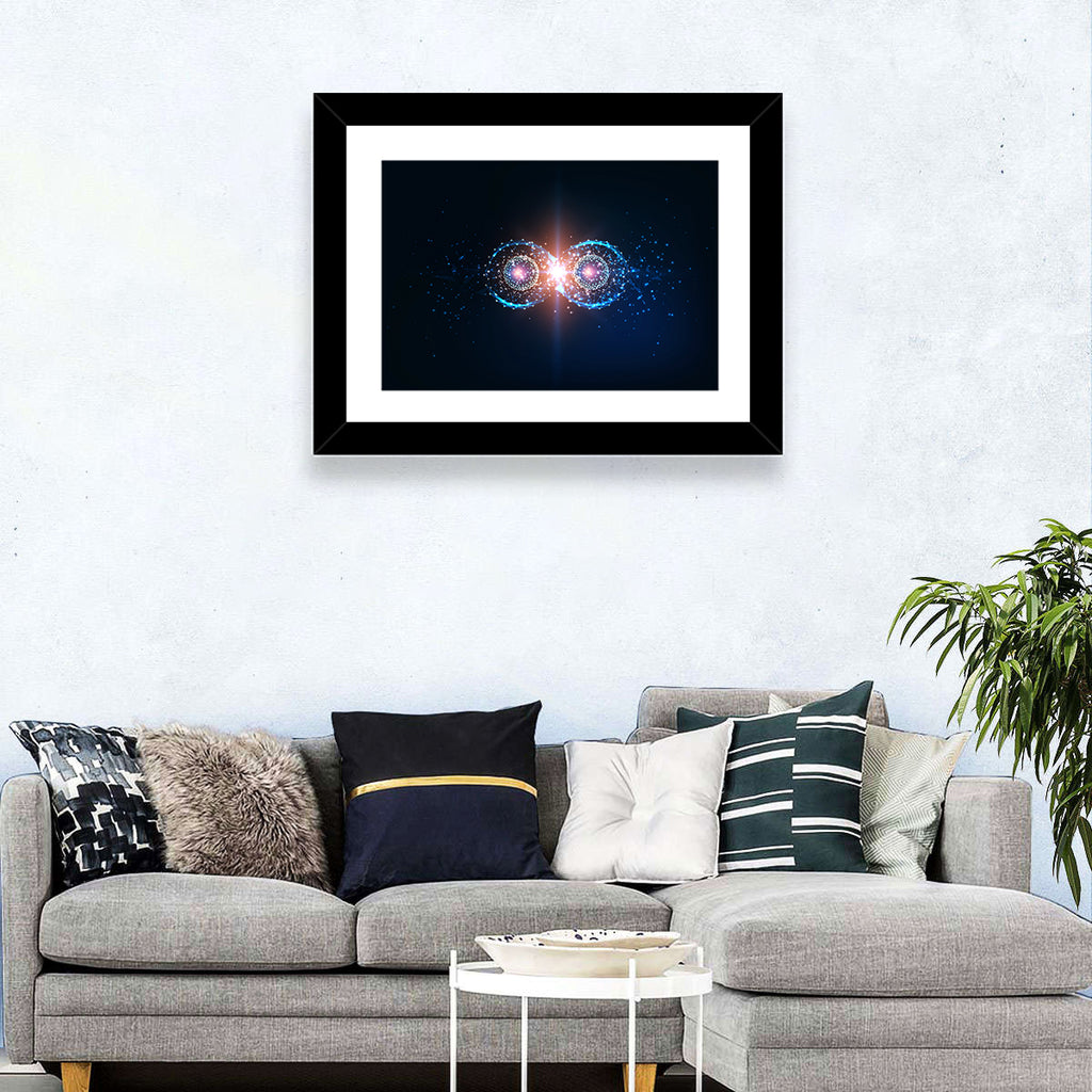 Polygonal Infinity Loop Wall Art