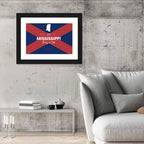 Mississippi Map, the Magnolia State Wall Art